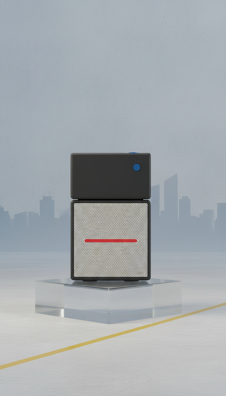 Minimalist Bluetooth Speaker With Deep Bass